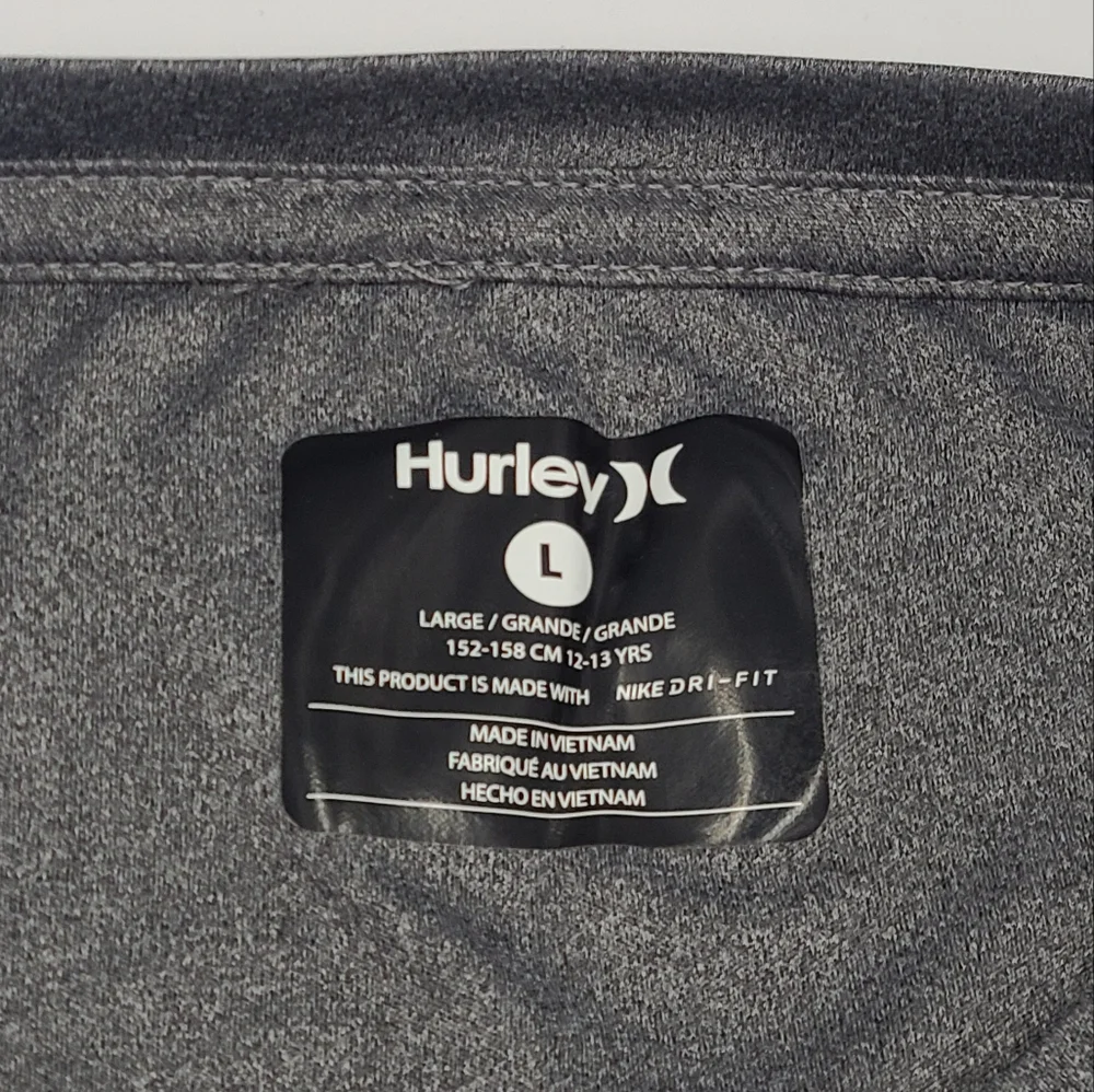 Hurley boys' rashguard top size L
